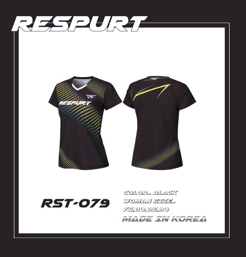 [리스퍼트] 여성 라운드 경기용 티셔츠 RST-079