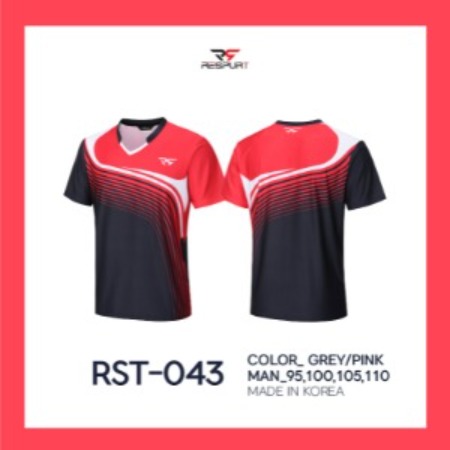 [리스퍼트] 경기용 티셔츠 RST-043 (남성용)