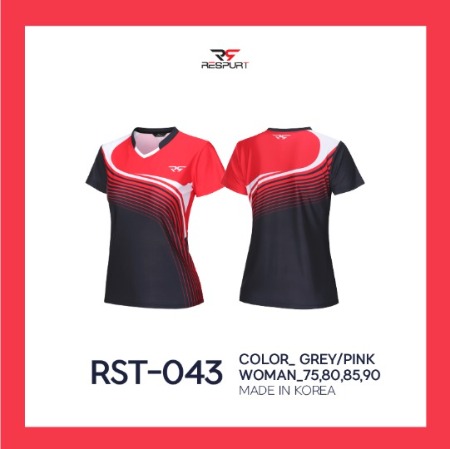 [리스퍼트] 경기용 티셔츠 RST-043 (여성용)