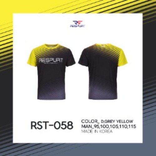 [리스퍼트] 라운드 티셔츠 RST-058 (남성용)