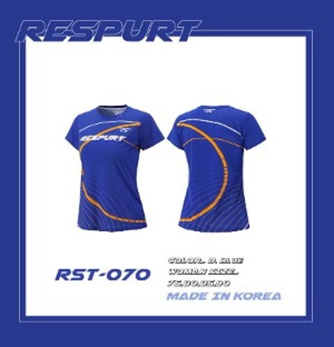 [리스퍼트] 여성 라운드 티셔츠 RST-070