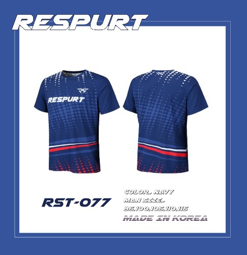 [리스퍼트] 남성 라운드 티셔츠 RST-077
