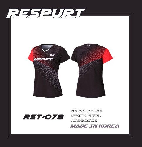 [리스퍼트] 여성 라운드 경기용 티셔츠 RST-078