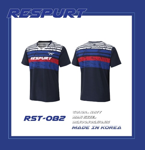 [리스퍼트] 남성 라운드 경기용 티셔츠 RST-082