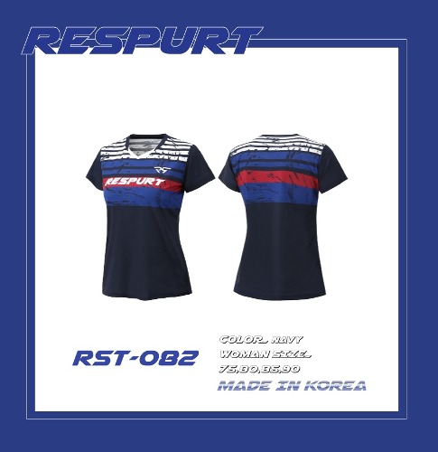 [리스퍼트] 여성 라운드 경기용 티셔츠 RST-082